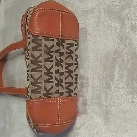 Michael Kors tote bag in brown and orange - Picture 5 of 6